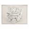 Floral Wreath Blessings Polyester Twill Placemat
